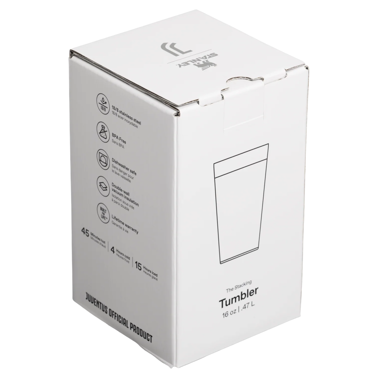 Stanley 1913 x Juventus Stay-Chill Stacking Pint - Image 2