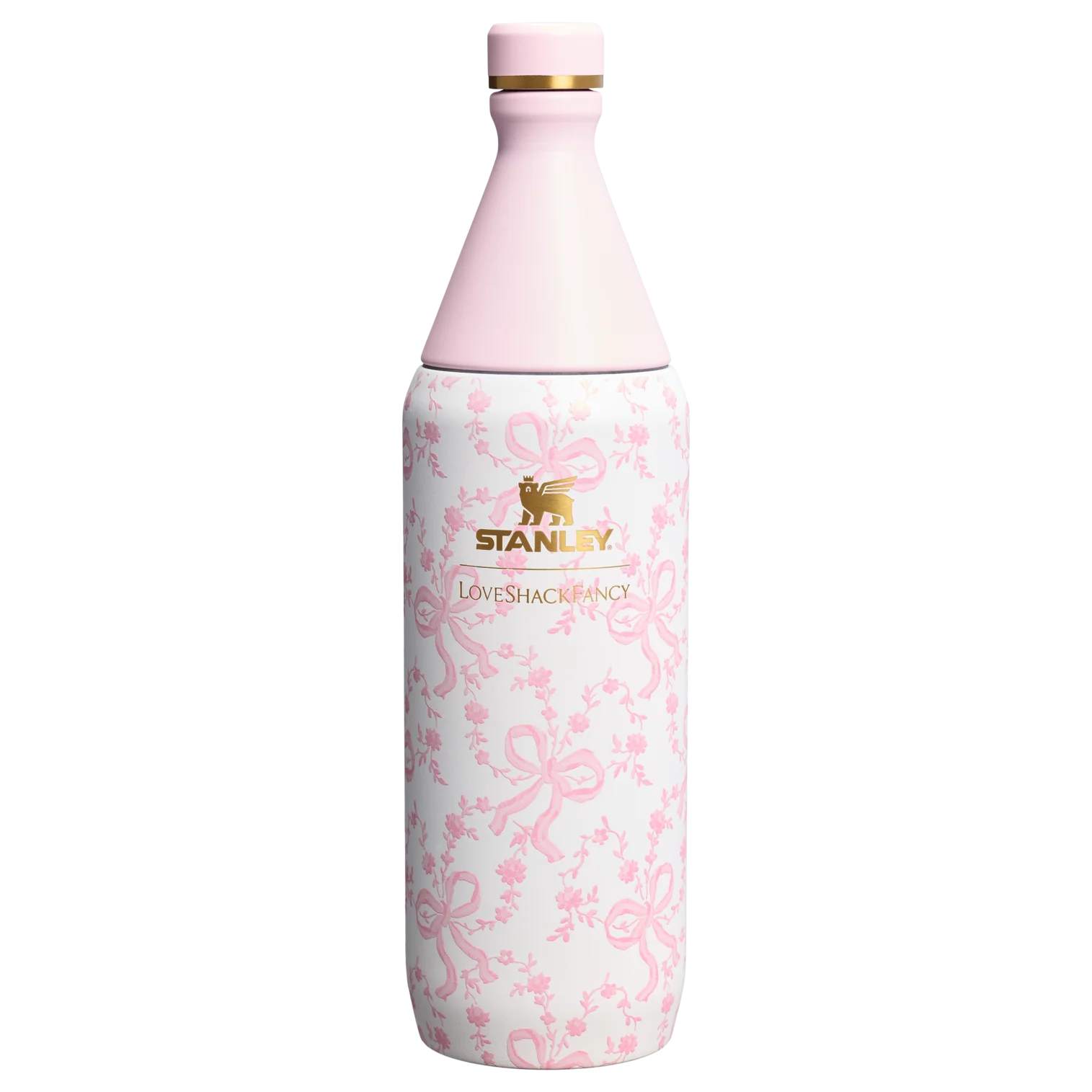 Stanley 1913 x LoveShackFancy Holiday All Day Slim Bottle | 34 OZ - Image 4