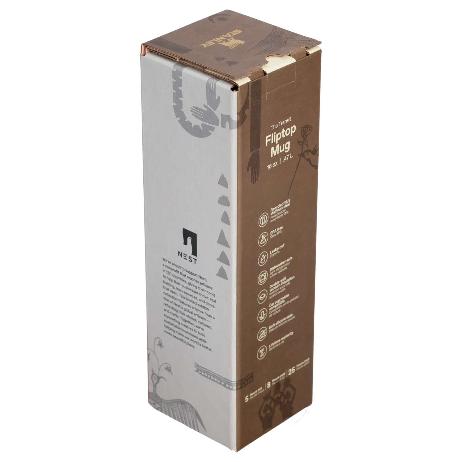 The Stanley 1913 x Nest AeroLight™ Transit Transit Flip Top Mug | 16 OZ - Image 13