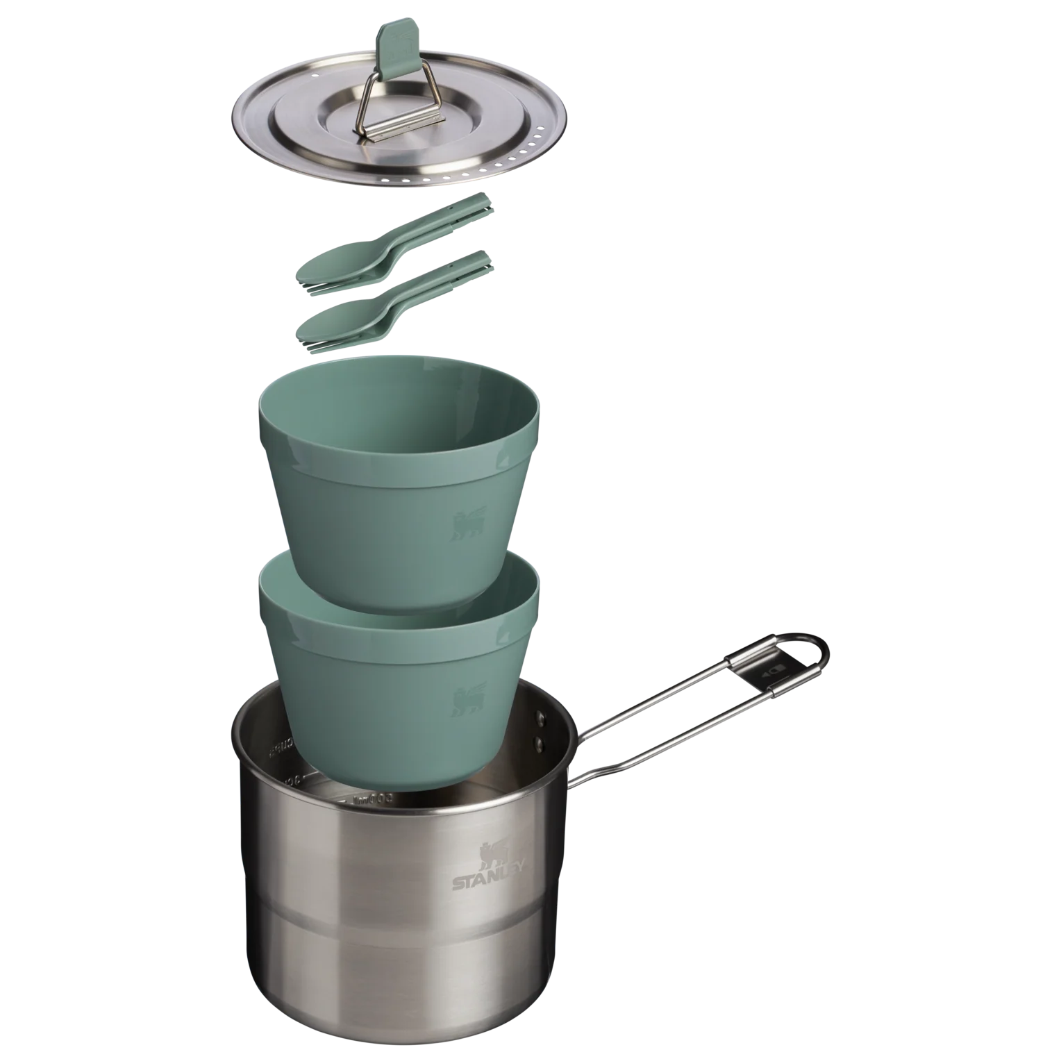 The Wildfare Go Two Bowl Cookset | 8-piece set | 1.25 QT - Image 3